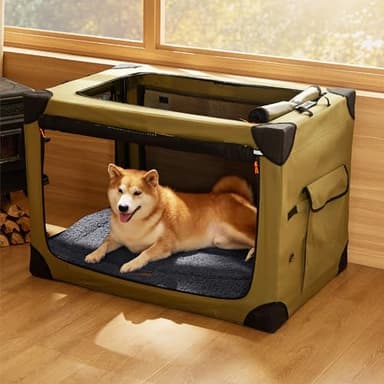 Bedsure Washable Dog Crate Bed for Large Dogs, Soft Foam Floor Pet Mat, Versatile Lightweight Pet Crate Pad for Cages - Image 7