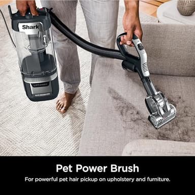 Shark Rotator Pet Pro Lift-Away ADV Upright Vacuum with HEPA Filter, DuoClean PowerFins HairPro and Odor Neutralizer Technology, Pet Hair Pickup, For Carpets & Hardfloors, Dark Grey, LA555 - Image 5
