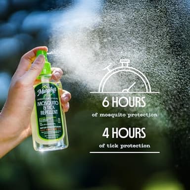 Murphy's Naturals Mosquito & Tick Bug Repellent Spray, Oil of Lemon Eucalyptus for Skin + Outdoor Gear, DEET-Free, 4 Ounce Pump, 2-Pack - Image 3