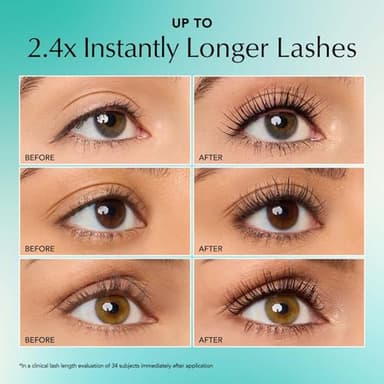 Thrive Causemetics Liquid Lash Extensions Mascara, Tubing Thrive Mascara Lengthening, Volumizing & Curling, Smudge Proof, Washable, No Clumping or Flaking, Vegan & Cruelty Free, Brynn (Rich Black) - Image 5