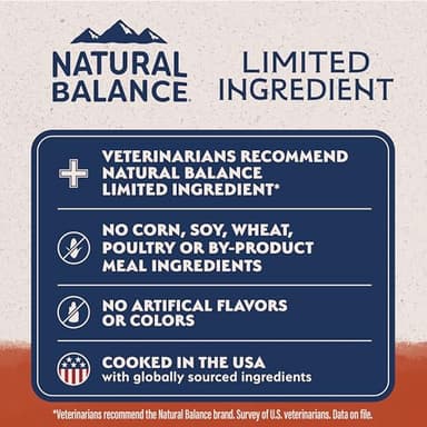 Natural Balance Limited Ingredient Grain Free Salmon & Sweet Potato Dry Dog Food, Sensitive Stomach, 4 lb (Pack of 1) - Image 7