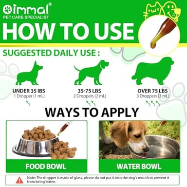 Dog Antibiotics, Natural Antibiotics for Dogs, Dog Multivitamin Herbal Supplements 60ml - Image 4