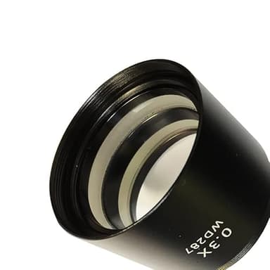 Microscope Observation WD287 WD177 0.5X 1.0X 2.0X Microscope Auxiliary Objective Lens for Zoom Stereo Trinocular Microscope Thread 48mm(WD287 0.3X) - Image 3
