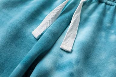 Owlivia Kids Pjs Set, Boys Girls Summer Short-Sleeve Sleepwear, 100% organic cotton Toddler Pajamas(7 Years, Short Tie Dye Green) - Image 5