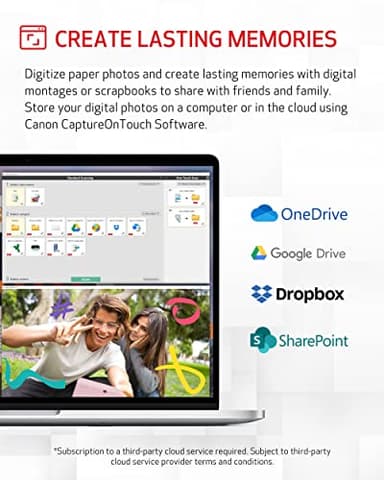 Canon imageFORMULA RS40 - Photo and Document Scanner, Auto Document Feeder, Windows and Mac, Scans Old and New Photos in Varying Sizes, USB Interface - Image 5