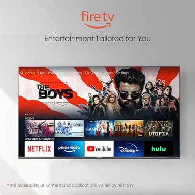 Hisense 75” Class U6 Series ULED 4K UHD Smart Fire TV (75U6HF, 2024) - QLED, Full Array Local Dimming, 600-Nit, Dolby Vision HDR 10+, HDMI 2.1, MEMC, 240 Motion Rate with VRR, Alexa Compatibility - Image 5