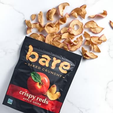 Bare Baked Crunchy, Apples Fuji & Reds and Cinnamon Variety Pack, 0.53 Ounce (Pack of 16) - Image 5