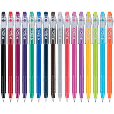 Pilot, FriXion ColorSticks Erasable Gel Ink Pens, Fine Point 0.7 mm, Pack of 16, Assorted Colors - Image 3
