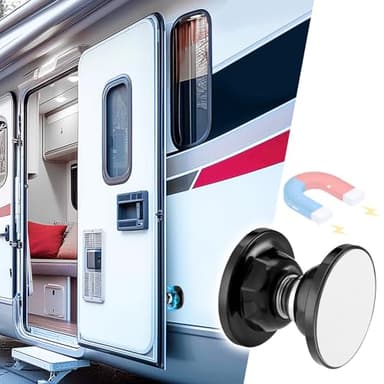 RV Magnetic Door Catch with Adhesives - Easy to Install Camper Trailer Door Holder, Sturdy Stopper for RV Accessories, 1 Pack - Image 1
