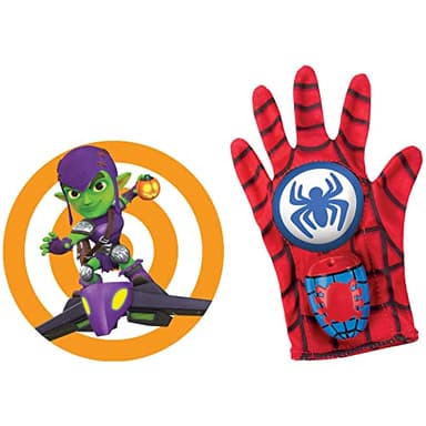 Spidey and His Amazing Friends Spidey Water Web Glove, Marvel Preschool Water Toy with Green Goblin Target, 3+ Years - Image 1