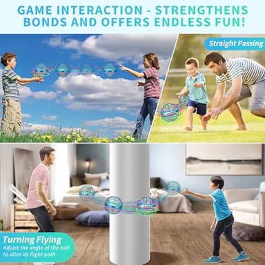 2025 AI Flying Orb Ball Toys, Galaxy Cosmic Globe Boomerang Hover Ball, Hand Drone Orbit, Galactic Fidget Spinning, Birthday Cool Stuff for 6 7 8 9 10+ Year Old Boys Girls Teens Outdoor - Image 4