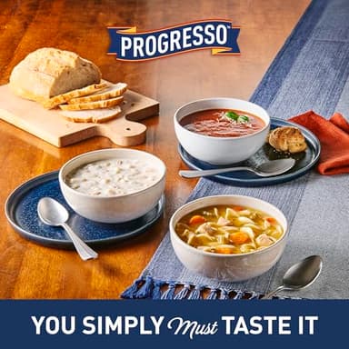 Progresso Rich & Hearty, Steak & Vegetables Canned Soup, Gluten Free, 18.8 oz. - Image 4