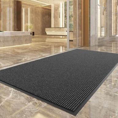 100pointONE Durable Front Door Mat, Heavy Duty Indoor Outdoor Doormat, 72" x 48" Low Profile Outdoor Mats for Home Entrance, Stain and Fade Resistant Shoe Scraper Mat, Ideal for High Traffic Area - Image 2
