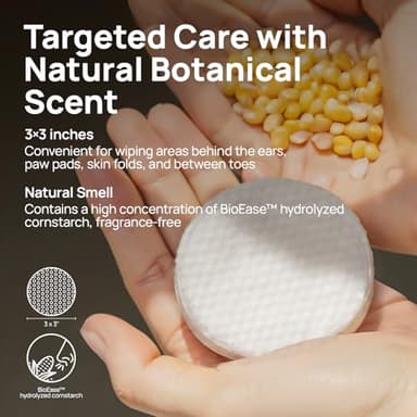 HICC PET Itch Relief Wipes for Dogs & Cats, Rapidly Relieves Itching, Soothes Hot Spots and Skin Irritations, Hypoallergenic Hot Spot Treatment Cleaning Wipes, Alleviate Dry Itchy Skin - 100 Count - Image 6