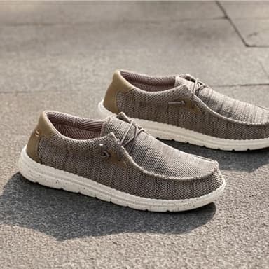 Bruno Marc Men's Casual Slip-on Loafers Stretch Shoes,Size 11,Brown,BLS211 - Image 2