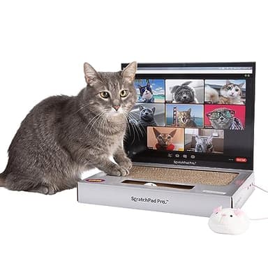 ScratchPad Pro — Cardboard Laptop Cat Scratcher, Interactive Cat Toys for Indoor Cats, Kitten Supplies and Cat Stuff by Relatable - Image 1