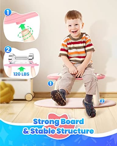 Seimome Magnetic Drawing Board, Toddler Girl Toys for 1-2 Year Old, Doodle Board Pad Learning and Educational Kids Toys for 1 2 3 Year Old Baby Girl Birthday Christmas GIF- Pink - Image 3