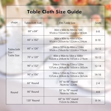 Fixwal White Tablecloth Rectangle 60 x 102 Inch, 2 Pack 6ft Polyester Fabric Table Cloths Rectangular Table Covers for Party, Banquet, Dining, Birthday, Wedding - Image 6