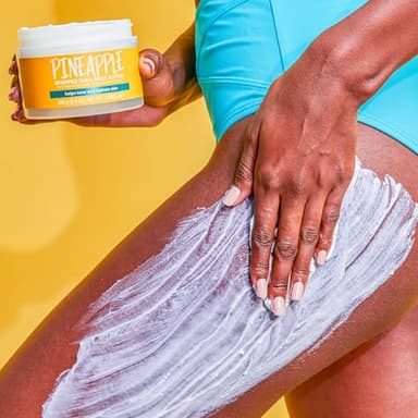 Tree Hut Pineapple Whipped Shea Body Butter | Long-lasting Hydration Leaves Skin Feeling Soft & Moisturized | Lightweight | Nourishing Essential Body Care | 8.4 fl oz. - Image 10