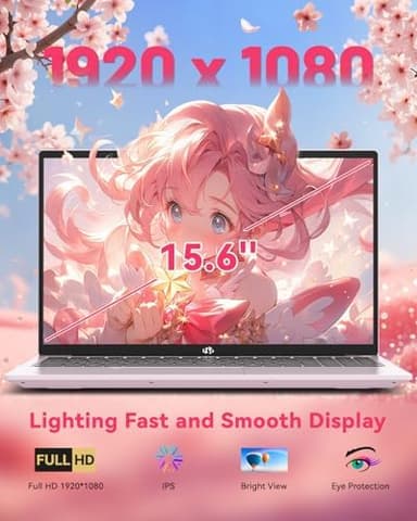 NIMO Light Gaming Laptop, 15.6" FHD IPS Display, AMD R7 7735HS (Up to 4.75 GHz, Beat i7-12650H) Computer with 16GB DDR5 RAM 256GB SSD, 180° Vewing, Radeon 680M, HDMI, Portable for Business, College - Image 7