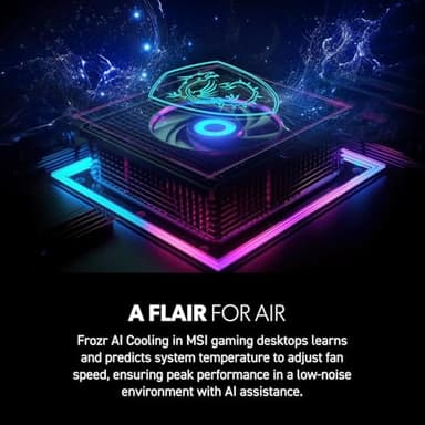 msi Codex R2 RTX 5060 VR Ready AI Gaming Desktop, Intel i7-13700F (Beats i9-12900), NVIDIA RTX 5060, RGB Light, 64GB DDR5 RAM, 4TB SSD, Gaming Mouse & Keyboard, Bundle with SL660 512GB Portable SSD - Image 7