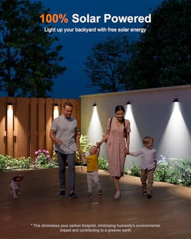 16 Pack Bright Sun Power Fence Lights Outdoor Waterproof with Cool White LED Spot, for Exterior Door, Deck, Step, Yard, Railing, Porch, Pool Cage, Modern Designed for Enhanced Security, Easy Mounting - Image 6