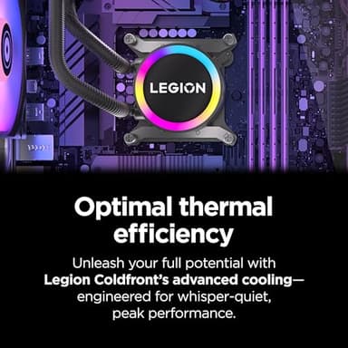 Lenovo Legion Tower 5i – AI-Powered Gaming PC - Intel® Core Ultra 7 265F Processor – NVIDIA® GeForce RTX™ 5060 Ti Graphics – 16 GB Memory – 1 TB Storage – 3 Months of PC GamePass - Image 7