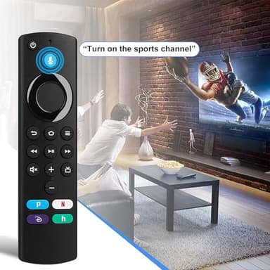 Replacement Remote Control for AMZ Fire Smart TVs Stick(4K/4K Max/Lite) TV Cube, Smart TV 3rd Gen, for Insignia-Toshiba-Pioneer Smart TV - Image 3