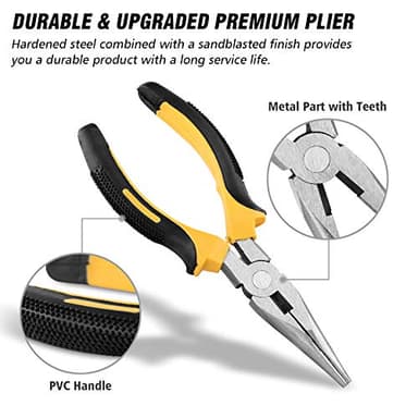 Tire Repair Kit, 99Pcs Car Tyre Repair Set, PTSTEL Heavy Duty Flat Puncture Patch Tool Set Universal Plug Flats Wheels Speedy seal for Car Bicycles Truck RV SUV ATV Motorcycle - Image 3