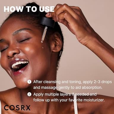 COSRX 2% Alpha Arbutin Discoloration Care Face Serum with Niacinamide, Glutathione & Tranexamic Acid, 1.7 fl oz – Serum for Face, Korean Skin Care - Image 6