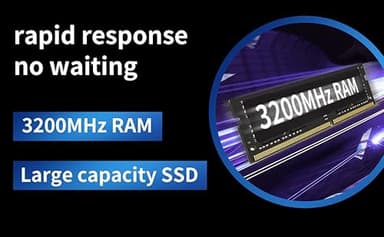 NEOBIHIER Gaming Laptop,Laptop Computer,Computer Laptop,16GB DDR4 RAM 512GB SSD,1.7-3.4GHz Intel N95 Processor,Fingerprint Unlock,15.6-inch Full HD 2K,180 Angle Opening,Backlit Keyboard,Metallic Gray - Image 4