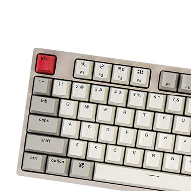 Keychron C2 Full Size Wired Mechanical Keyboard Compatible with Mac, Keychron Brown Switch, 104 Keys ABS Retro Color Keycaps Gaming Keyboard for Windows, USB-C Type-C Braid Cable - Image 6