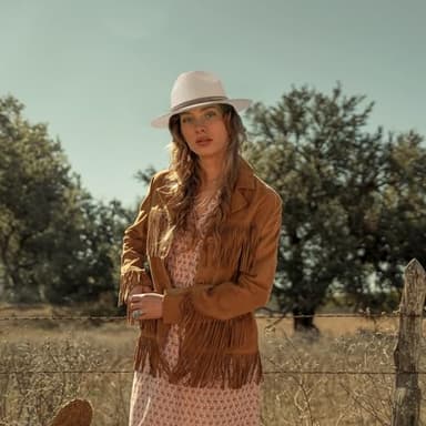 Pineapple&Star Sun Straw Fedora Beach Hat Fine Braid UPF50+ for Unisex (Small, Off-White Nirva) - Image 2