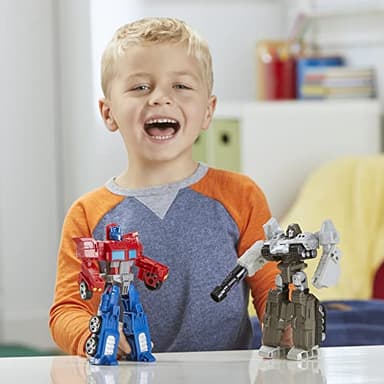 Transformers Toys Heroes and Villains Optimus Prime and Megatron 2-Pack Action Figures - for Kids Ages 6 and Up, 7-inch (Amazon Exclusive) - Image 7