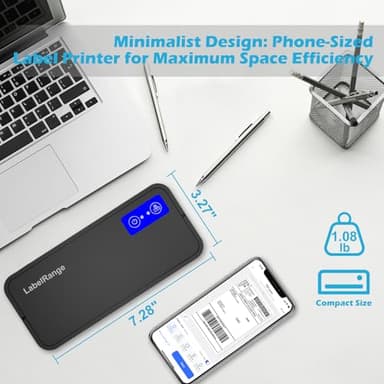 Bluetooth Thermal Label Printer for Mac, Windows, Phone, Tablet, Wireless 4x6 Shipping Label Printer for Shipping Packages, Support USPS, Ebay, Amazon, Pirate Ship - Image 6