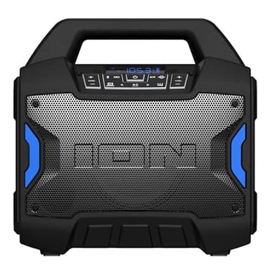 ION Tailgater Boom - Outdoor Portable Bluetooth Speaker with Mic in, FM Radio, USB Port, Battery, IPX5 Water-Resistant, Wireless Stereo-Link, App, 60W - Image 7