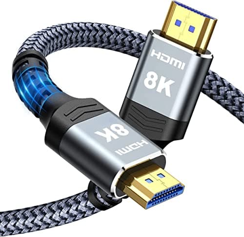 Highwings 8K60HZ HDMI Fiber Optic Cable 2.1 330FT Long, Unidirectional 48Gbps High Speed HDMI Cord 4K120Hz HDCP Compatible for Monitor Roku - Image 1