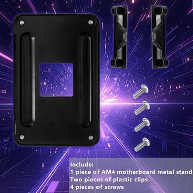 ECKDZMY AM4 Backplane Back Durable CPU Heatsink Bracket CPU Fan Cooling Mounting Sheet Plate for AM4 AMD Socket - Image 5