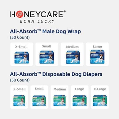 HONEY CARE All-Absorb Puppy Training Pads | Doggie Potty Pads Absorb Eliminating Urine Odor, Ultra Charcoal Dog Pee Pad (Carbon, L 22x23 inch, 100ct) - Image 5