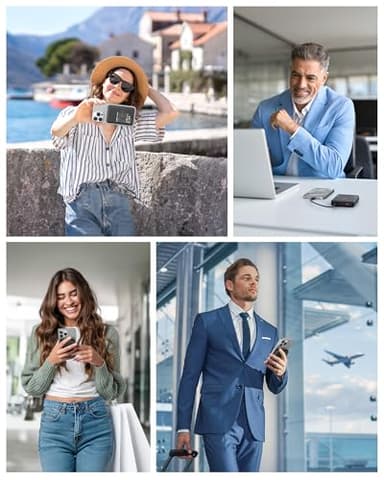 COOAV for Magsafe Battery Pack 12000mAh Magnetic Portable Charger Power Bank PD 22.5W USB C Fast Charging Wireless Battery Pack Phone Charger for iPhone 17/16/15/14/13/12 All Series - Image 7