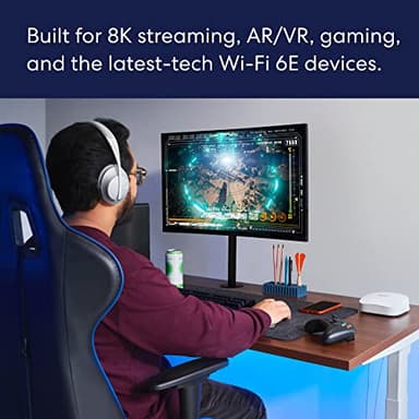 Amazon eero Pro 6E mesh wifi system - Supports internet plans up to 2.5 Gbps, Coverage up to 4,000 sq. ft., Connect 100+ devices, 2-pack - Image 4