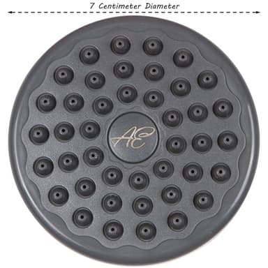 Aqua Elegante 3 Inch High Pressure Shower Head - Best Pressure Boosting, Wall Mount, Bathroom Showerhead For Low Flow Showers, 2.5 GPM - Chrome - Image 7