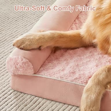 BFPETHOME Dog Beds for Large Dogs, Orthopedic Dog Bed for Medium Large Dogs,Big Waterproof Couch Dog Pet Bed with Removable Washable Cover - Image 4