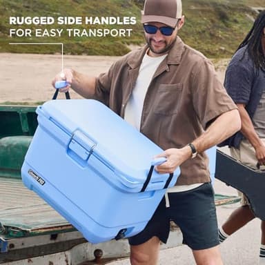 Coleman Pro Heavy-Duty 45qt Ultra-Light Premium Hard Cooler, Extra-Thick Insulation Keeps Ice up to 4 Days, 74-Can Capacity - Image 2