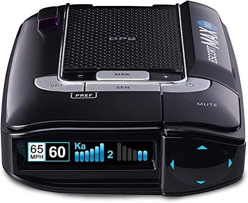 Escort MAX 360 Laser Radar Detector - GPS, Directional Alerts, Dual Antenna Front and Rear, Bluetooth Connectivity, Voice Alerts, OLED Display, Apple CarPlay and Android Auto Compatible - Image 1