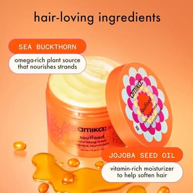 amika soulfood nourishing Mask, 8 Fl oz - Image 5