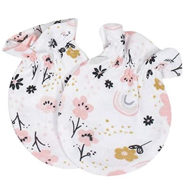 Gerber Baby Girls Cap and Mitten Sets 8pc Pink Bear Newborn - Image 8