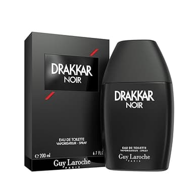 Drakkar Noir By Guy Laroche - Iconic Designer Fragrance - Intense & Powerful Eau de Toilette - Fougere Blend & Aromatic Spices - Long Lasting Mens Cologne - Day and Evening Scent - Image 1