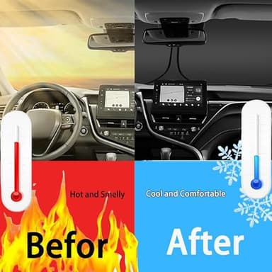 CX5 Custom Windshield Sun Shade for CX-5 2017 2018 2019 2020 2021 2022 2023 2024 2025 Front Window Sunshade Sun Visor 240T Shade Blocks UV Rays Car Accessories - Image 3