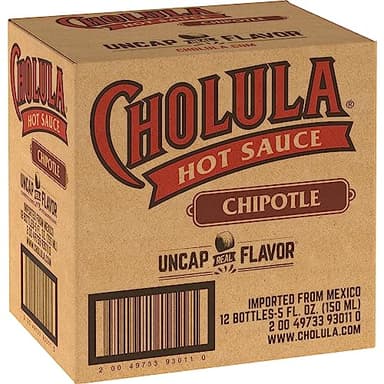 Cholula Chipotle Hot Sauce, 5 fl oz (Pack of 12) - Image 1